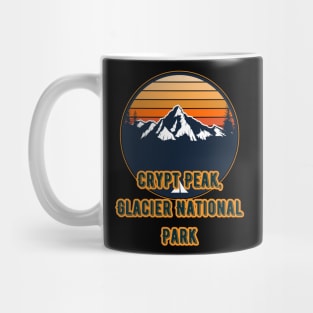 Crypt Peak, Glacier National Park Mug